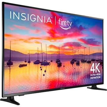 INSIGNIA 55-inch Class F30 Series LED 4K UHD Smart Fire TV with Alexa Voice Remote (NS-55F301NA25)