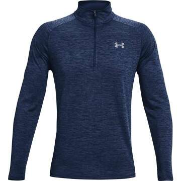 UA Men's 1/2 Zip-Up T-Shirt