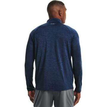 UA Men's 1/2 Zip-Up T-Shirt