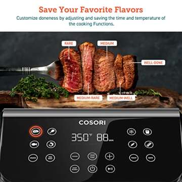 COSORI 12-in-1 Air Fryer: Fast & Versatile Cooking