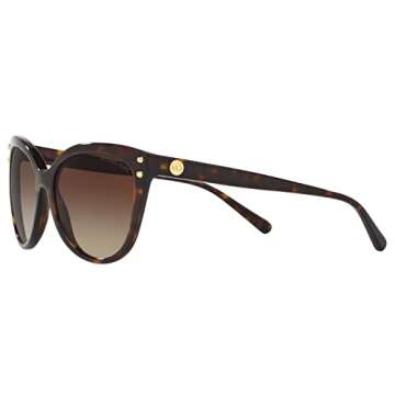 Michael Kors Jan MK2045 55mm Dark Tortoise Sunglasses