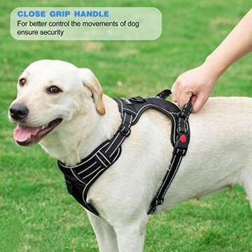 No Pull Dog Harness for Medium Large Dogs - TobeDRI