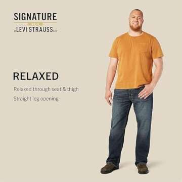 Relaxed Fit Flex Jeans for Men - Levi Strauss Gold