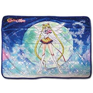 Great Eastern Entertainment Stars-Eternal Sailor Moon Sublimation Throw Blanket