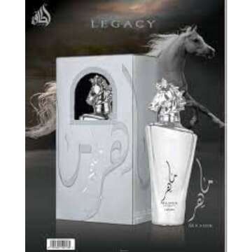 Lattafa Maahir Legacy Eau de Parfum Spray for Men, 3.4 Ounce