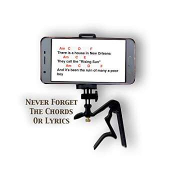 Smart-Po Smartphone Guitar Capo for Musicians