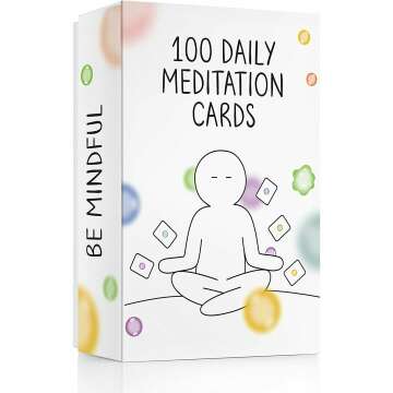 Daily Meditation Cards for Anxiety Relief & Stress