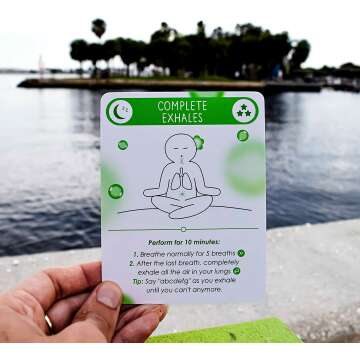 Daily Meditation Cards for Anxiety Relief & Stress