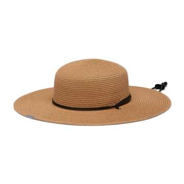 Columbia Global Adventure Packable Hat II, Straw, Large-X-Large