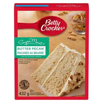 Betty Crocker Butter Pecan Super Moist Cake Mix, 432 Gram