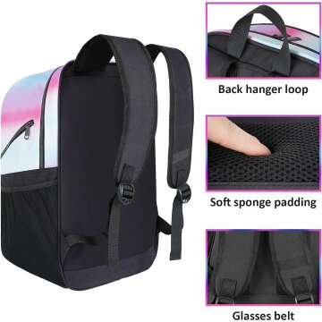 YOREPEK Basketball Bag with Shoe Compartment