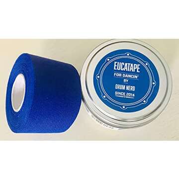 Eucatape Eucalyptus Infused Dancing Tape - for Ballet Salsa Hip Hop Ballroom Contemporary Latin Irish Modern Jazz Tap