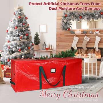 Christmas Tree Storage Bags for 7.5 Ft Trees