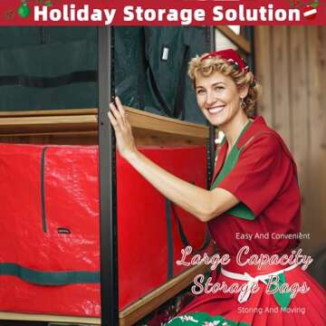 Christmas Tree Storage Bags for 7.5 Ft Trees