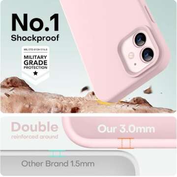 LOVE 3000 iPhone 12/Pro Shockproof Case