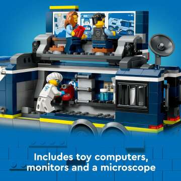 LEGO City Police Mobile Crime Lab Truck Toy for Kids