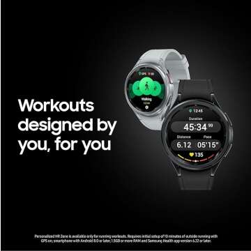 SAMSUNG Galaxy Watch 6 Classic 43mm Smartwatch Features