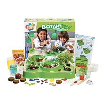 Thames & Kosmos Kids First Botany - Experimental Greenhouse Kit, Model:567004