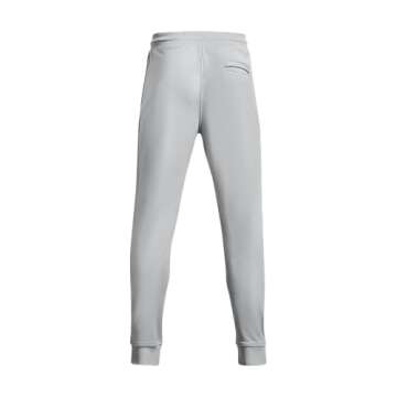 Under Armour Tricot Joggers for Men, Mod Gray X-Small