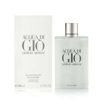 Acqua di Gio Eau de Toilette Spray 6.7 Fl Oz for Men