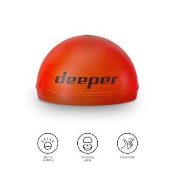 Deeper Night Fishing Cover (Orange) for Deeper Fish Finders