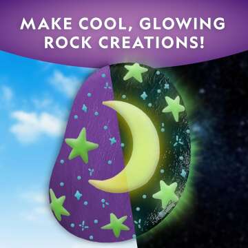 Glow in the Dark Rock Painting Kit for Kids