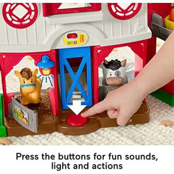 Fisher-Price Little People Farm Playset for Toddlers