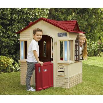 Little Tikes Cape Cottage Playhouse in Tan