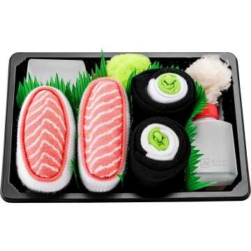 Sushi Socks Box Gift Idea