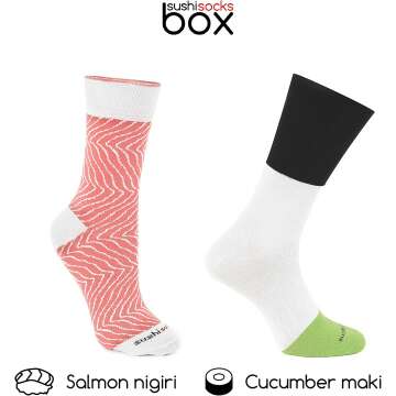 Sushi Socks Box Gift Idea