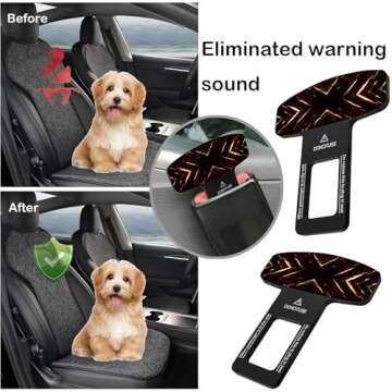 2Pack Car Belt Cover Pads, Shoulder Seatbelt Pads Cover，Comfortable and Convenient fo You and Your Family