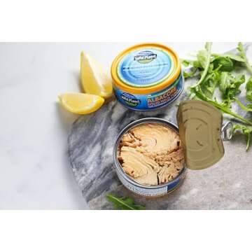 Wild Planet Albacore Wild Tuna, Canned Tuna, Sustainably Pole & Line Caught, Non-GMO, Kosher