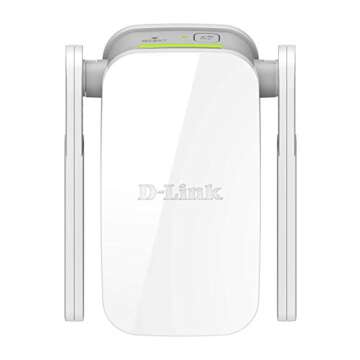 D-Link AC1200 Mesh Wi-Fi Range Extender- Cover up to 1550 sq. ft. and 30 Devices - Dual Band, Mesh, Booster, Repeater, Access Point, Extend Wi-Fi in Your Home, Ethernet Port, App Setup (DAP-1610-US)