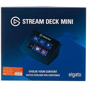 Elgato Stream Deck Mini - Effortless Control for Zoom, Teams & More