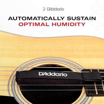 D'Addario Accessories Guitar Humidifier System - Humidipak Maintain Kit - Automatic Humidity Control System - Maintenance-Free, Two-Way Humidity Control System For Guitars