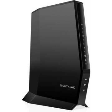 NETGEAR Nighthawk Cable Modem + WiFi 6 Router Combo with 90-day Armor Subscription (CAX30S) - Compatible with Major Cable Providers incl. Xfinity, Spectrum, Cox - AX2700 (Up to 2.7Gbps) - DOCSIS 3.1