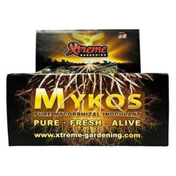 Xtreme Gardening Mykos Pure Mycorrhizal Inoculant, 100 g, 2 Count