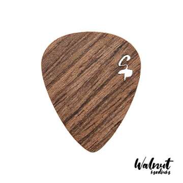 Stickpick Set of 7 Wooden Guitar Picks - Eco-Friendly