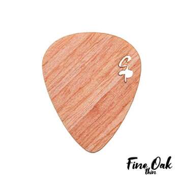 Stickpick Set of 7 Wooden Guitar Picks - Eco-Friendly