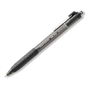 Paper Mate InkJoy 300RT Retractable Ballpoint Pens, Medium Point (1.0mm), Black, Pack of 36, Ideal for Office Supplies, Journaling, and Writing Accessories