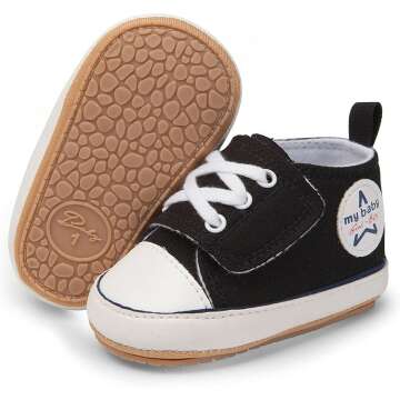 RVROVIC Baby Canvas Sneakers