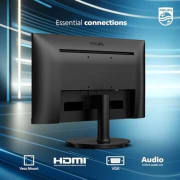 PHILIPS 22 Inch Thin Full HD Monitor for Stunning Clarity