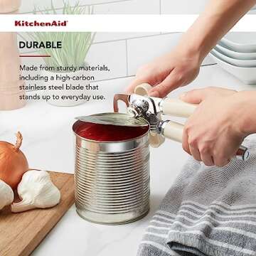 KitchenAid 8.34-Inch Can & Bottle Opener in Almond Cream