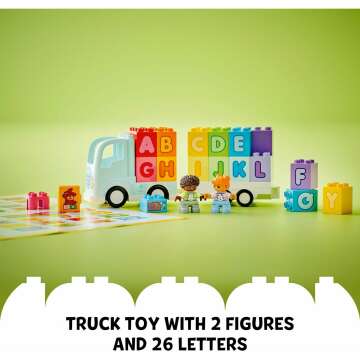 LEGO DUPLO Alphabet Truck Toy for Toddlers