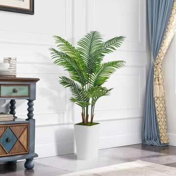 Artificial 5FT Palm Tree for Indoor Decor