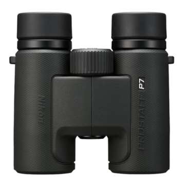 Nikon PROSTAFF P7 8x30 Waterproof and Fogproof Binocular with Non-Stick Lens Coating and Locking Diopter Ring, Black (Renewed)