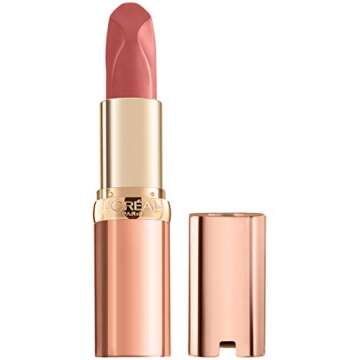 L'Oreal Paris Colour Riche Les Nus Lipstick, Nu Impertinent, 0.13 Oz.