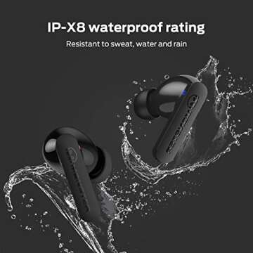 Monster Wireless Earbuds Bluetooth 5.3 with Noise Reduction and Waterproof Design