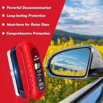 Oil Film Cleaning Brush & Foam Sprayer for Cars