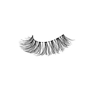 Ardell False Eyelashes Wispies Black, 1 pack (6 pairs of strip lashes per pack)